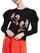 Bcbgmaxazria Iris Draped Sleeve Sweater