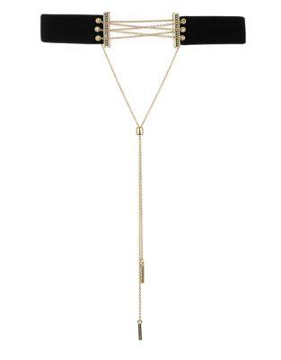 Laundry By Shelli Segal Lace-up Necklace
