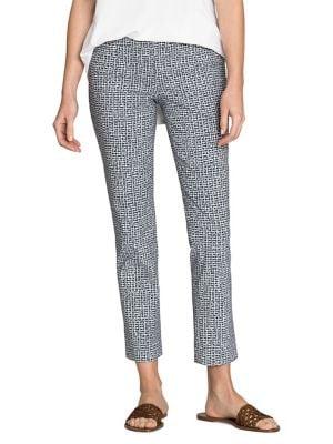 Nic+zoe Petites Petite Classic Printed Cropped Pants