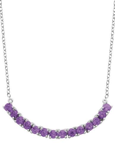 Lord & Taylor African Amethyst Pendant Necklace