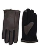 Polo Ralph Lauren Deer Leather Hybrid Gloves