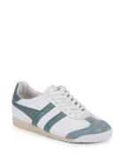 Gola Harrier Leather Sneakers