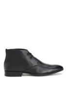 Calvin Klein Carmchael Leather Ankle Boots
