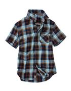 Timberland Short Sleeve Plaid Shirt