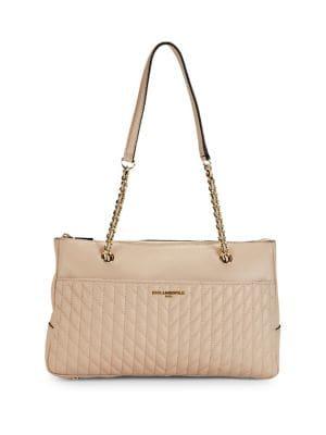 Karl Lagerfeld Paris Janelle Quilted Tote Bag