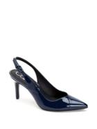 Calvin Klein Gwenith Patent Leather Slingback Pumps