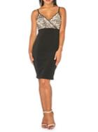 Dorothy Perkins Striped Lace Bodycon Dress