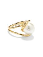 Vince Camuto Twisted Faux Pearl Ring