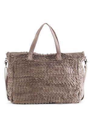 Day And Mood Jamie Leather Weekender Bag
