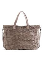 Day And Mood Jamie Leather Weekender Bag