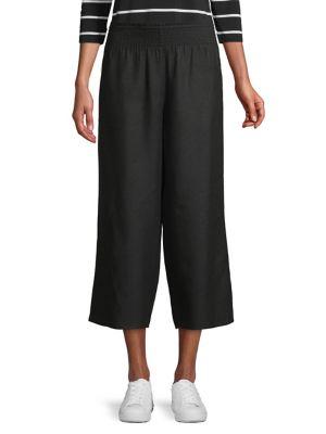 Context Shirred Gaucho Pants