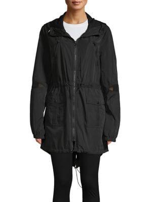 Betsey Johnson Classic Hooded Jacket