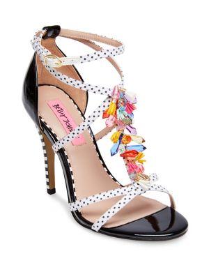 Betsey Johnson Clarice Ankle-strap Sandals