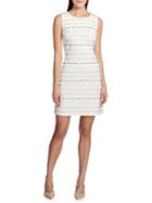 Tommy Hilfiger Ponte Dot Embellished A-line Dress