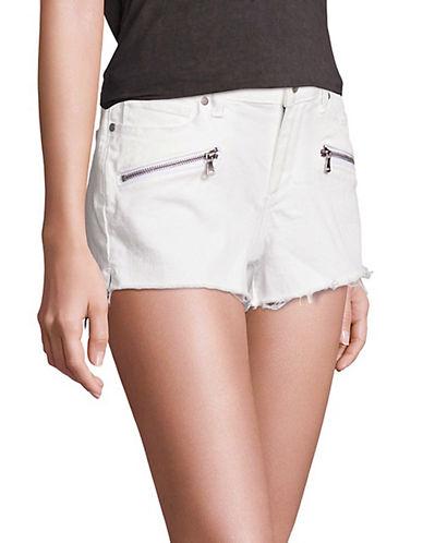 Paige Zippered Cut Off Shorts