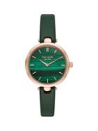Kate Spade New York Holland Stainless Steel & Leather-strap Watch