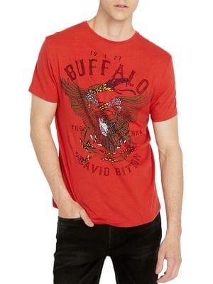 Buffalo David Bitton Tiblu Eagle-print Crewneck Tee