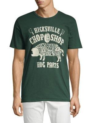 Lucky Brand Chop Shop Graphic Tee