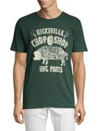 Lucky Brand Chop Shop Graphic Tee
