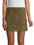 Blank Nyc Classic Suede Mini Skirt