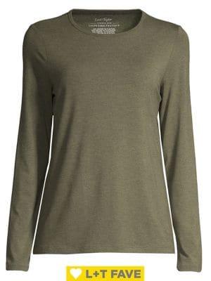 Lord & Taylor Iconic Long-sleeve Tee