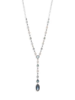 Jenny Packham Silvertone Pave And Swarovski Crystal Necklace