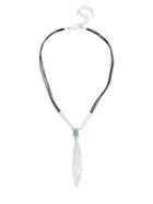 Robert Lee Morris Soho Santa Fe Turquoise And Crystal Y-necklace
