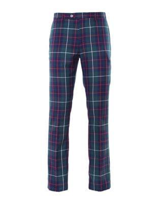 Paisley And Gray Downing Tartan Pants
