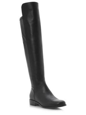 Dune London Trish Over-the-knee Leather Boots