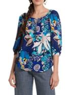Trina Turk Wren 2 Floral-print Top