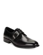Karl Lagerfeld Leather Almond Toe Loafers