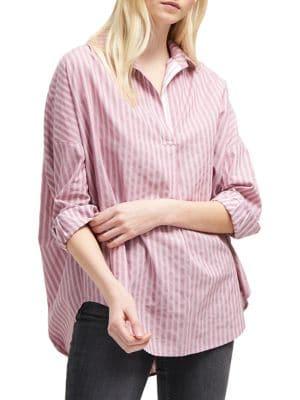 French Connection Bega Oversized Stripe Shirt
