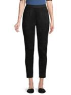 Jones New York Faux Suede Pull-on Pants