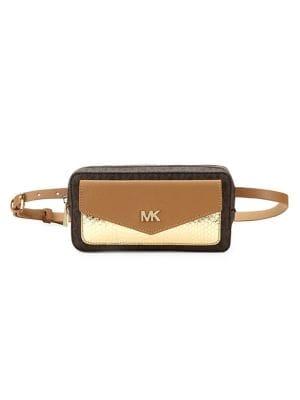 Michael Michael Kors Signature Logo Belt Bag