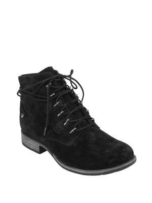 Earth Boone Suede Booties