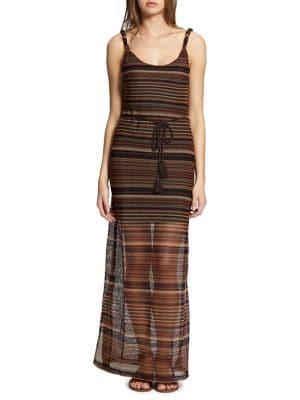 Sanctuary Horizon Multi-striped Maxi Dress