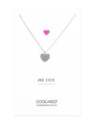 Dogeared Valentine 0.925 Sterling Silver For Ever Heart Necklace