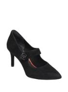 Rockport Total Motion Heeled Suede Mary Jane