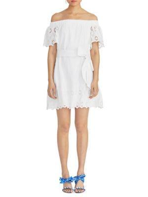 Rachel Rachel Roy Cotton Mini A-line Dress
