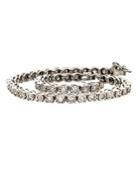 Lord & Taylor Sterling Silver & Diamond Tennis Bracelet, 1.0 Tcw