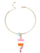 Betsey Johnson Brooklyn Popsicle Pendant Necklace