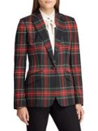 Lauren Ralph Lauren Tartan Twill Blazer
