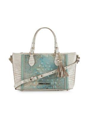 Brahmin Mini Serendipity Schulz Asher Leather Satchel