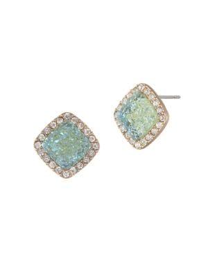 Lonna & Lilly Crystal Geometric Stud Earrings