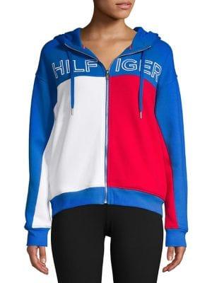Tommy Hilfiger Performance Colorblock Drawstring Hoodie