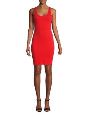 French Connection Tommy Ribbed Bodycon Dress