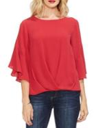 Vince Camuto Gilded Rose Roundneck Top