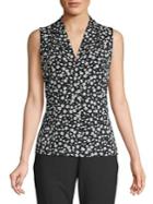 Calvin Klein Floral V-neck Top