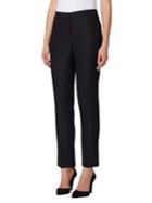 Tahari Arthur S. Levine Petite Skinny Shannon Twill Ankle Pants