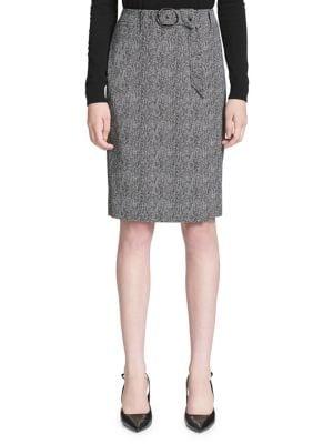 Calvin Klein Classic Belted Skirt